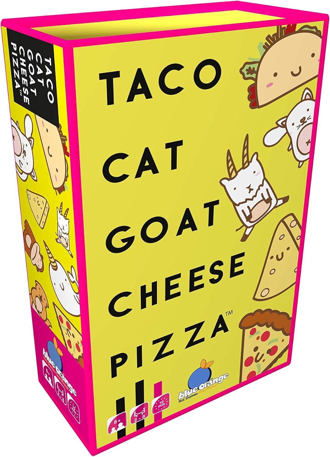 Blue Orange Taco Cat Goat Cheese Pizza Card Game For 2-8 Players Ages 8+