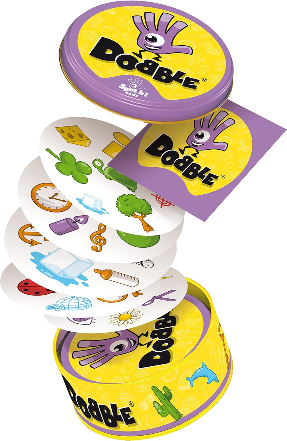 Asmodee Dobble Kids Card Game - Ages 6+, 2-8 Players