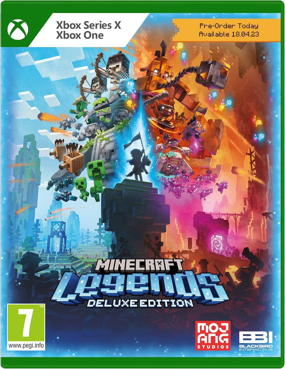 Minecraft Legends: Deluxe Edition - Xbox Series X/Xbox One Disc