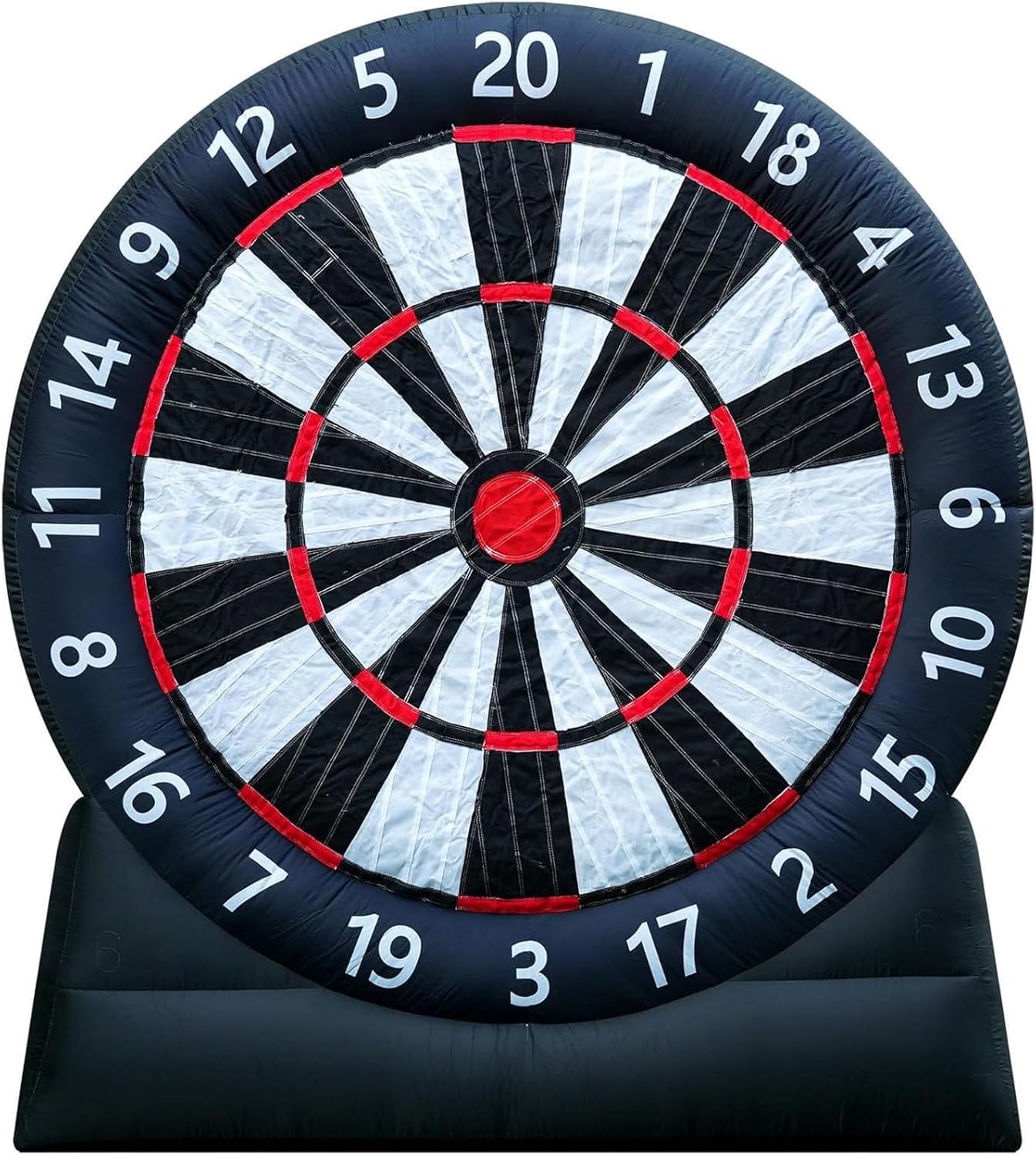 Ylpddmm Soccer Darts Board - 10Ft Giant Inflatable Dartboard With 8Pcs Soccer Balls & 370W Blower
