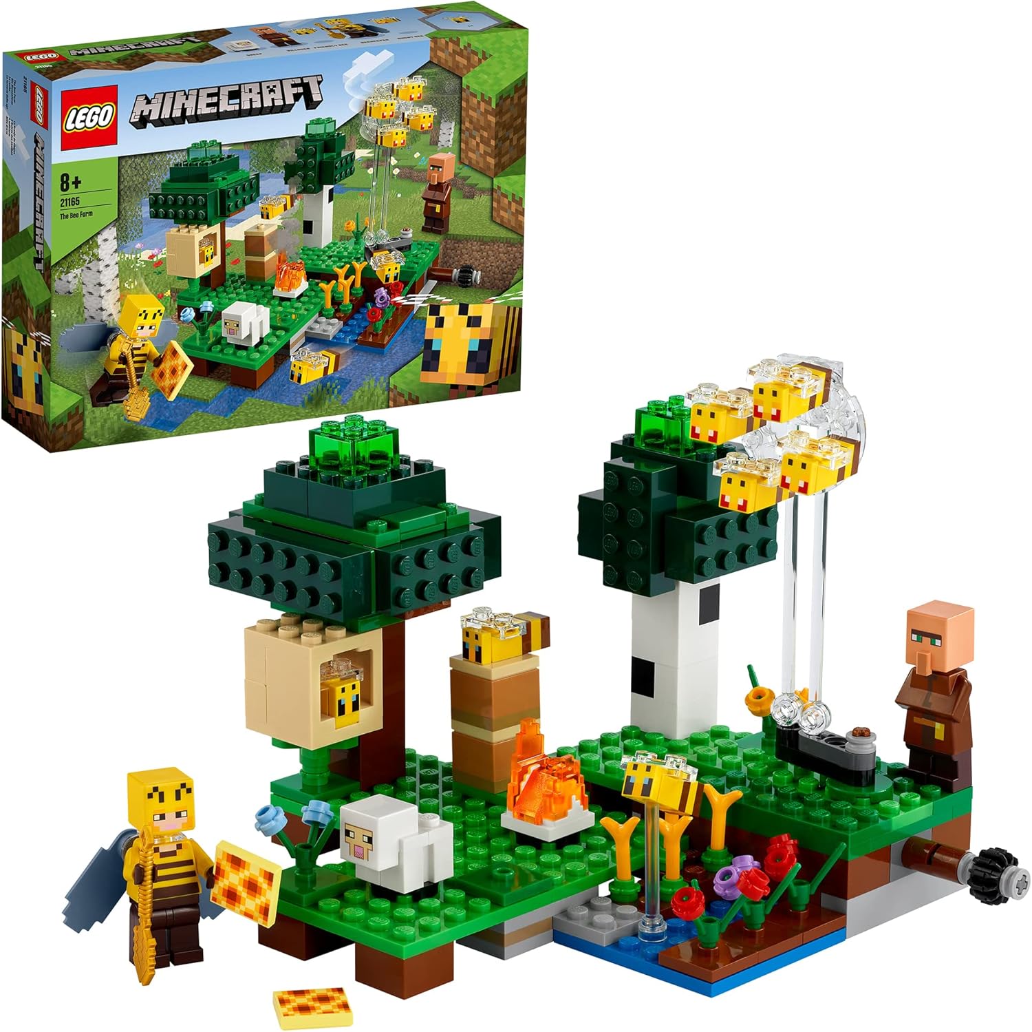 Lego 21165 Minecraft The Bee Farm Building Set