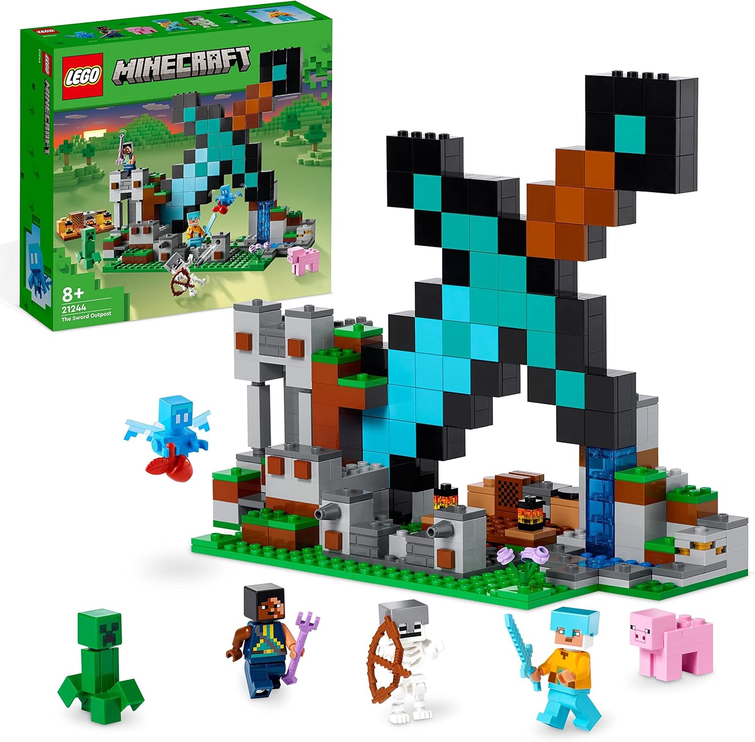 Lego Minecraft The Sword Outpost 21244 Building Toy
