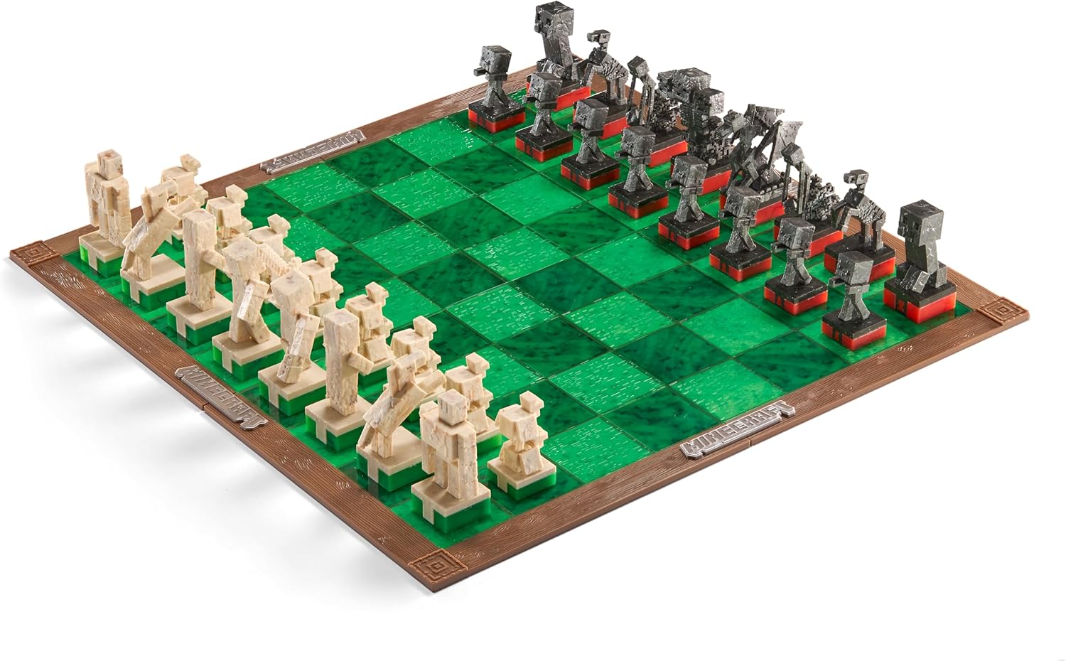 Minecraft Chess Set By The Noble Collection - Official Minecraft Board Game For Kids And Adults