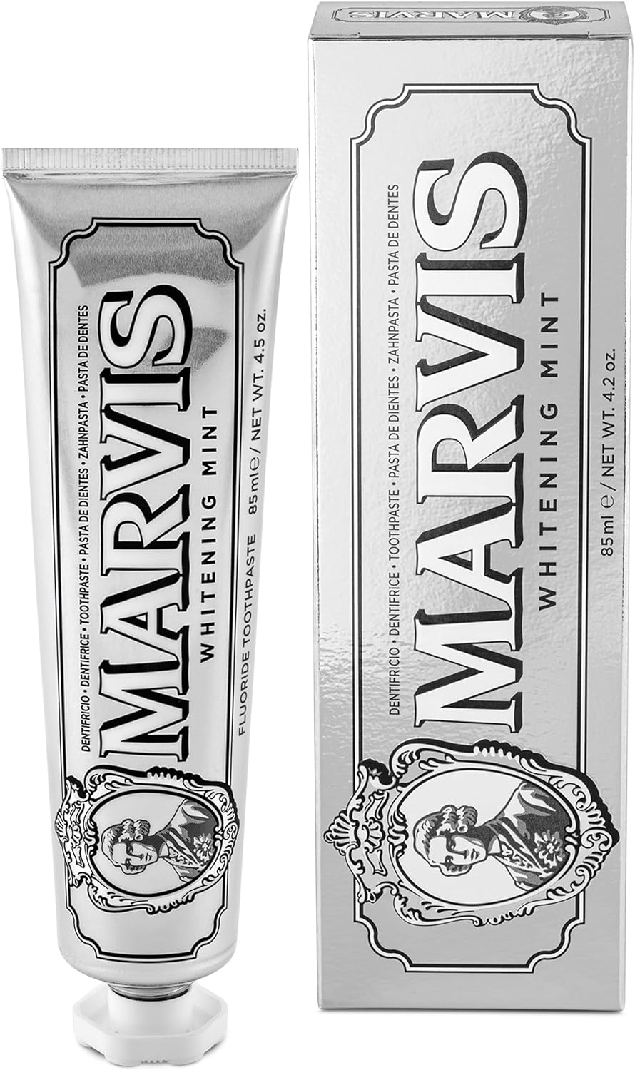 Marvis Whitening Toothpaste, 85Ml, Mint Flavour