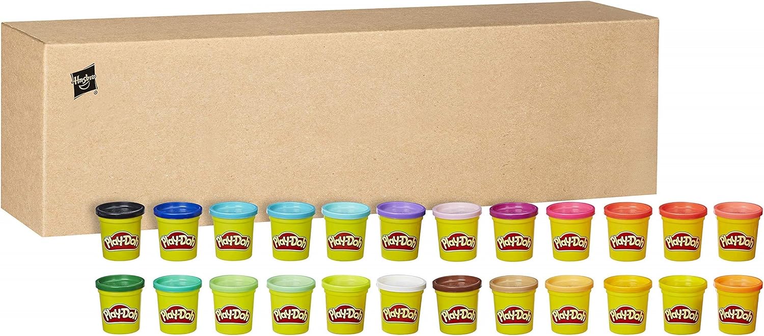 Play-Doh 24-Pack Modelling Compound Set With 20 Tools And 5 Colours
