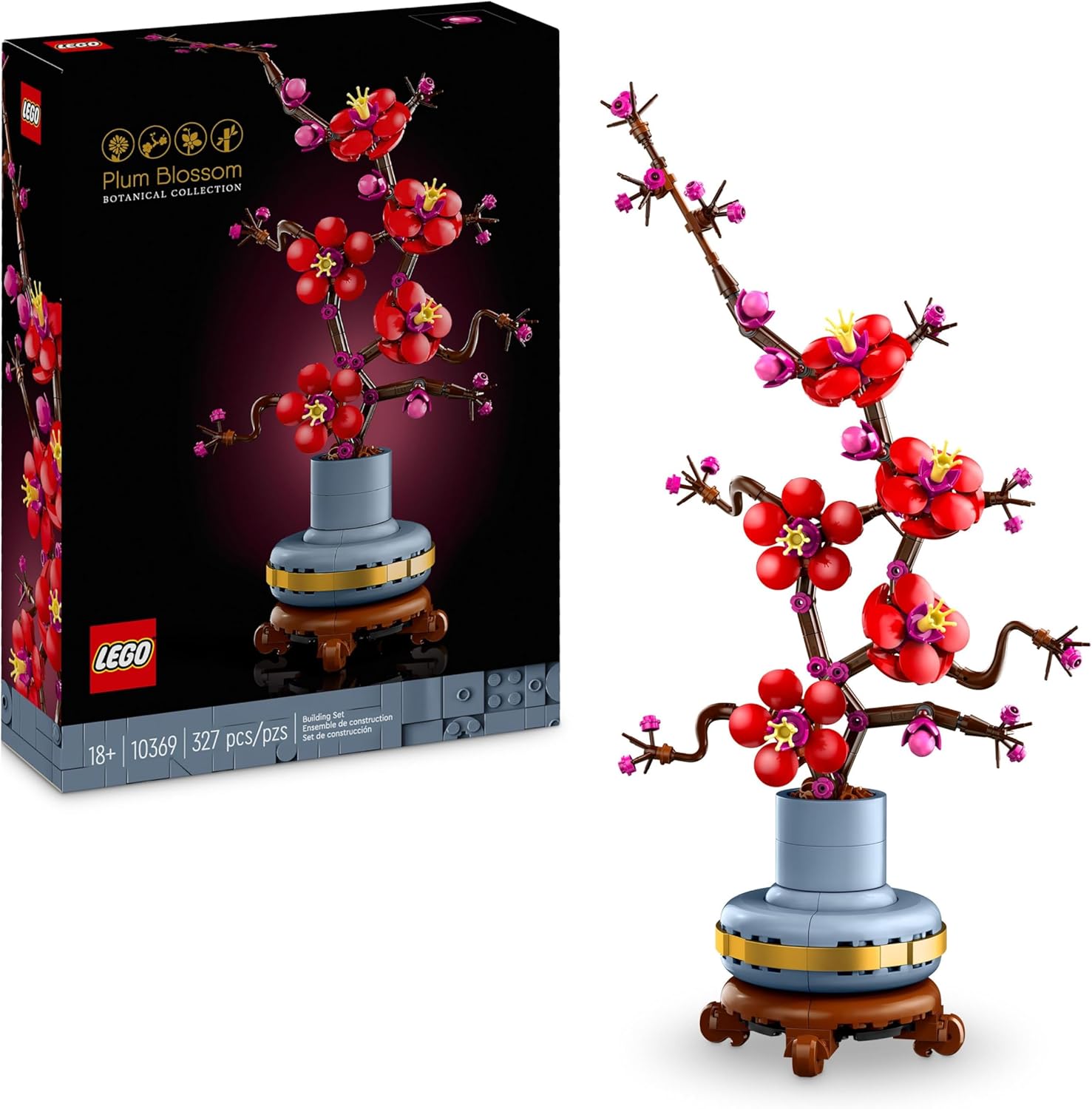 Lego Botanicals Plum Blossom Set 10369 For Adults