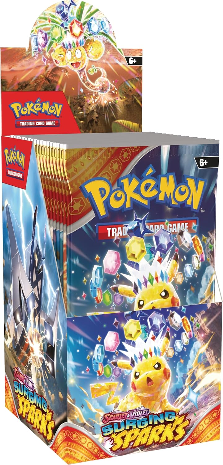 Pokémon Tcg: Scarlet & Violet—Surging Sparks Booster Display (18 Packs)