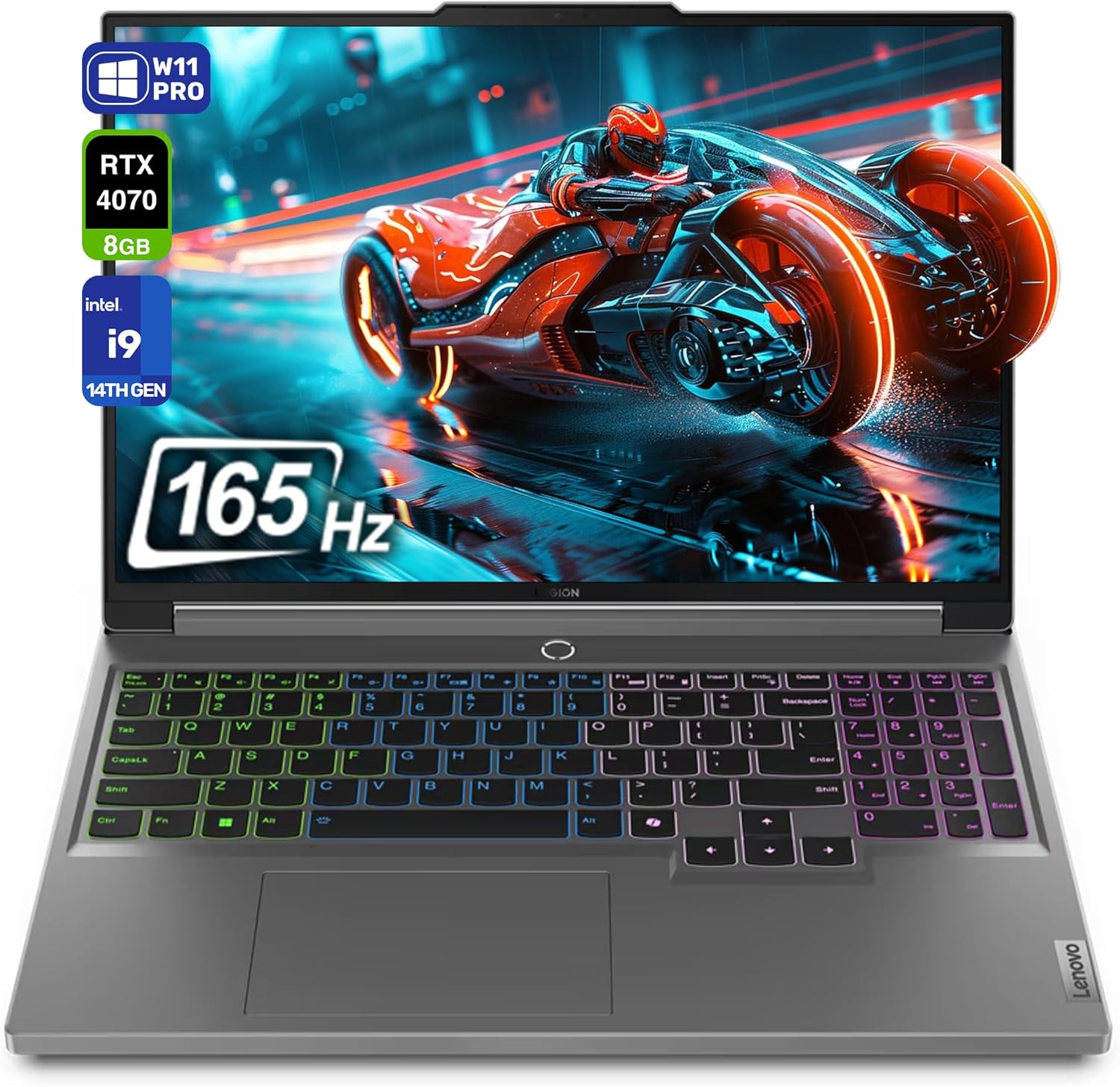 Lenovo Legion 5I Gen 9 Gaming Laptop, Intel Core I9-14900Hx, Nvidia Geforce Rtx 4070, 16