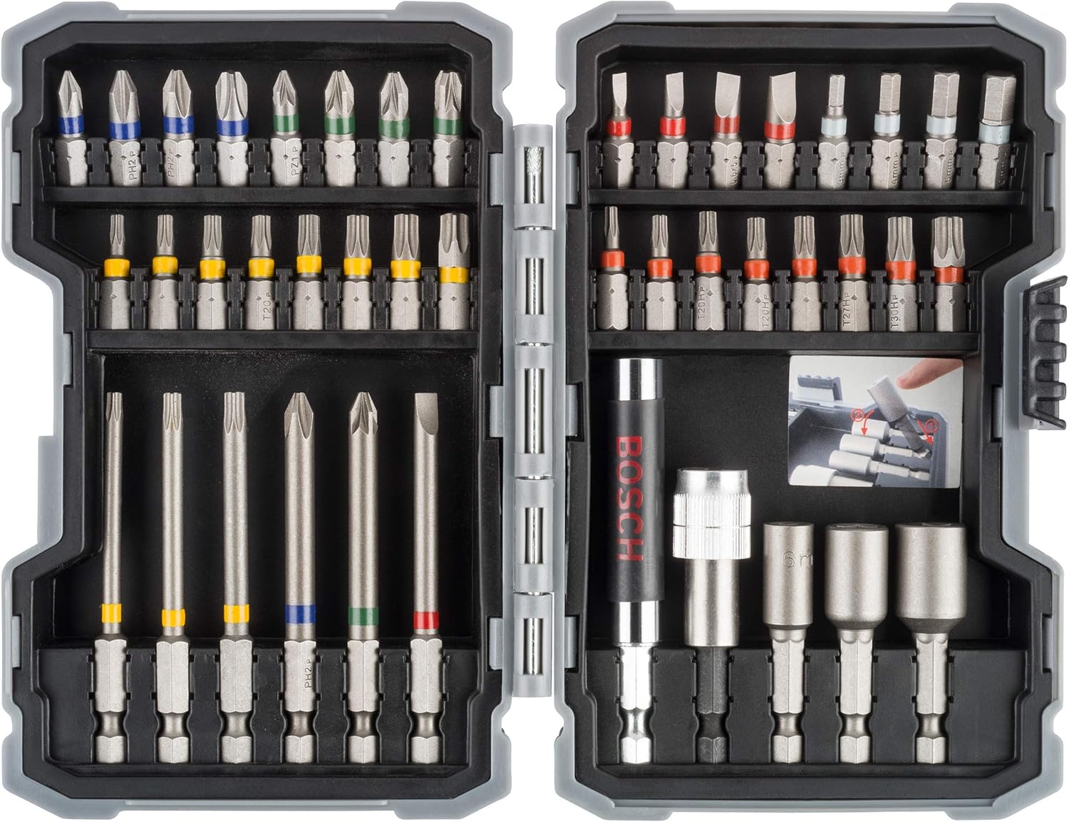 Bosch Professional 43-Piece Screwdriver Bit & Nutsetter Set