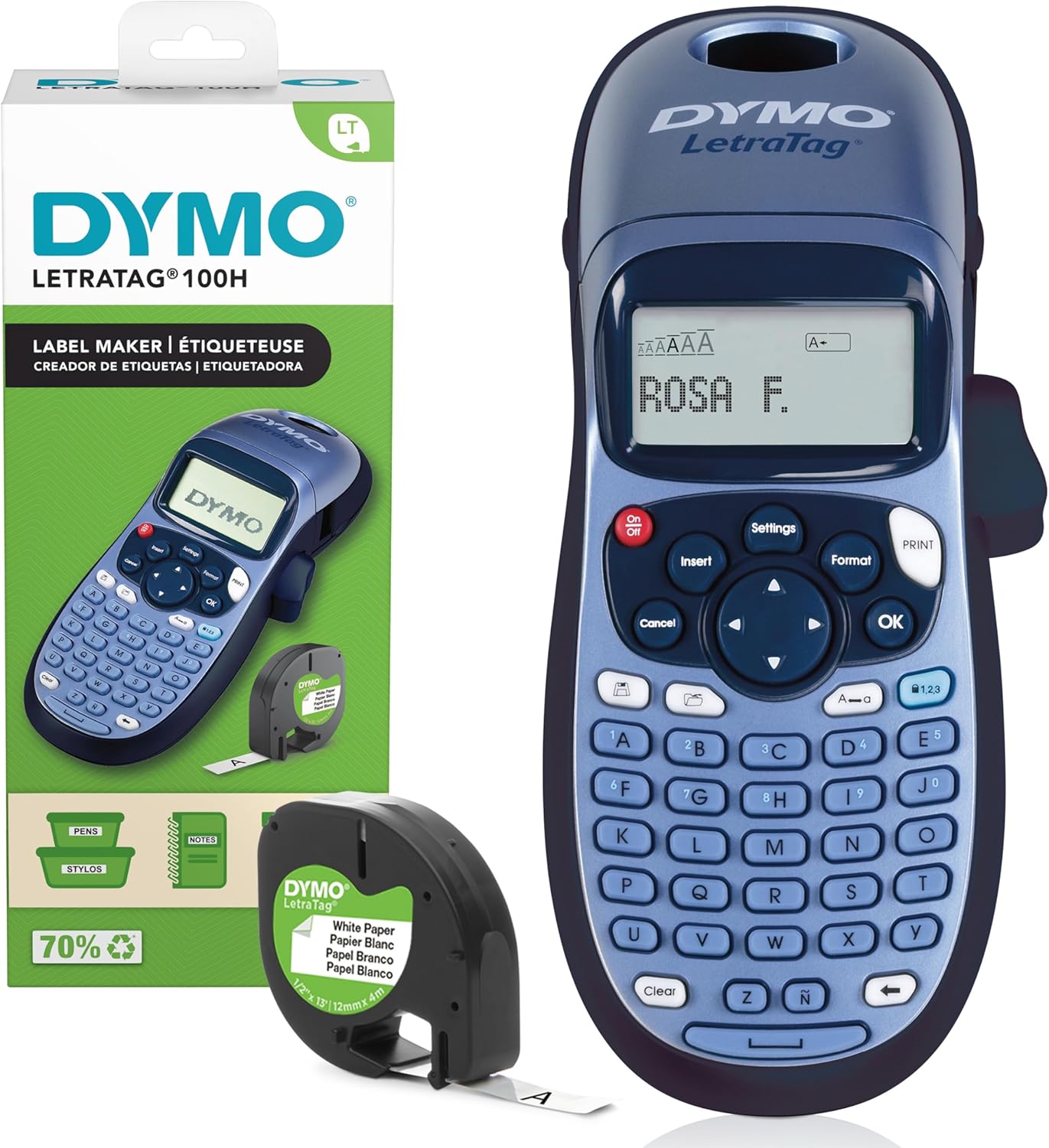 Dymo Letratag Lt-100H Handheld Label Maker