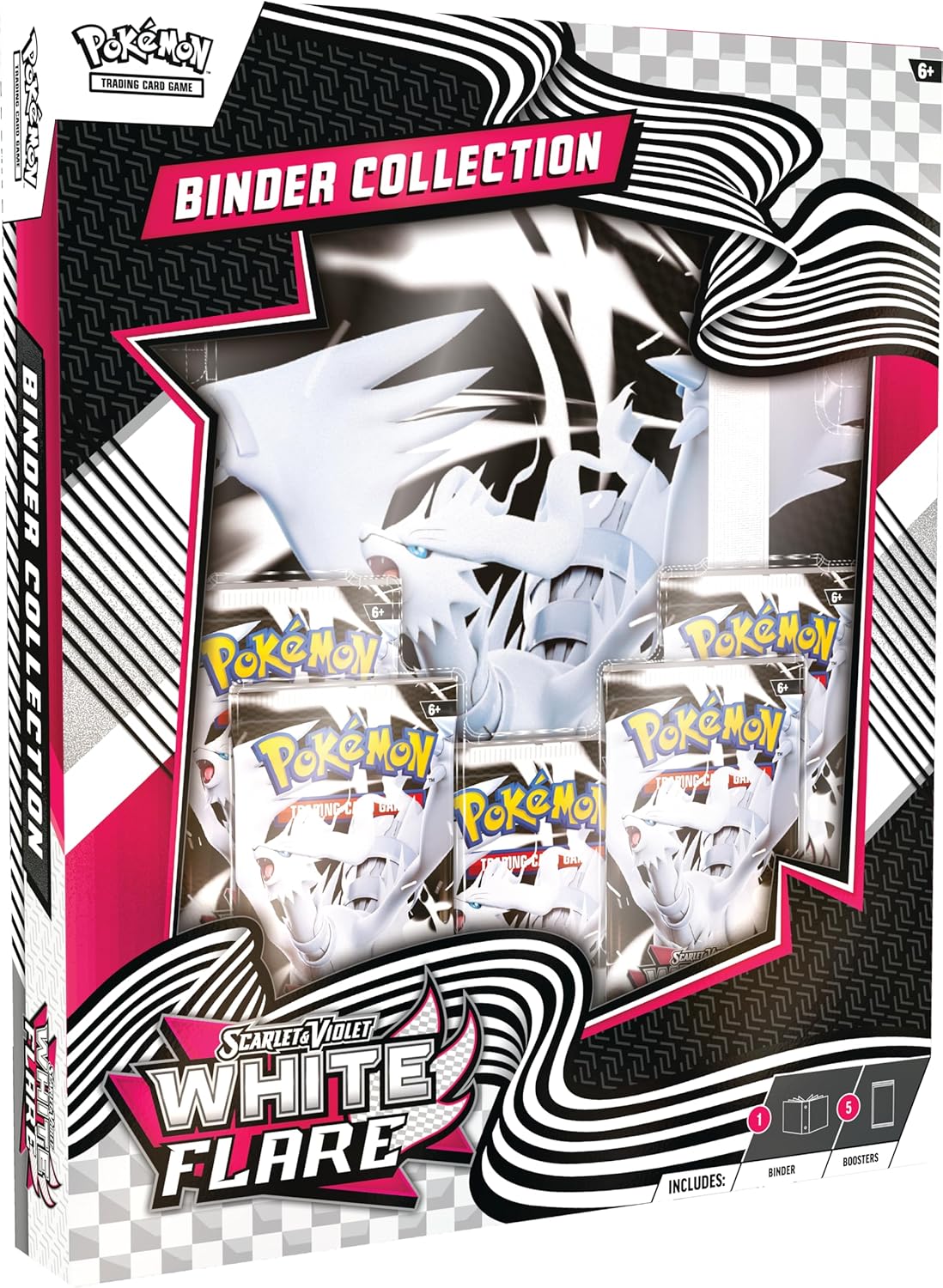 Pokémon Tcg Scarlet & Violet White Flare Binder Collection