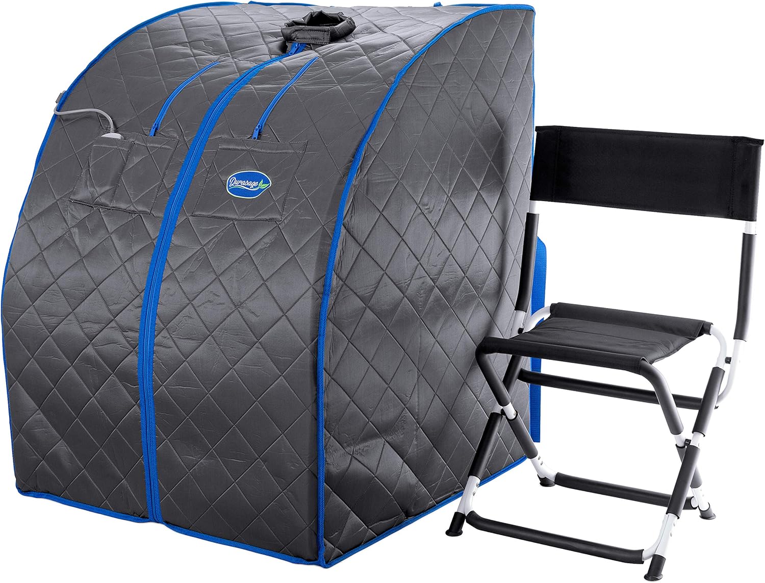 Durasage Personal Portable Infrared Sauna Spa Dis-Xl03-Gray For Weight Loss, Detox, And Relaxation