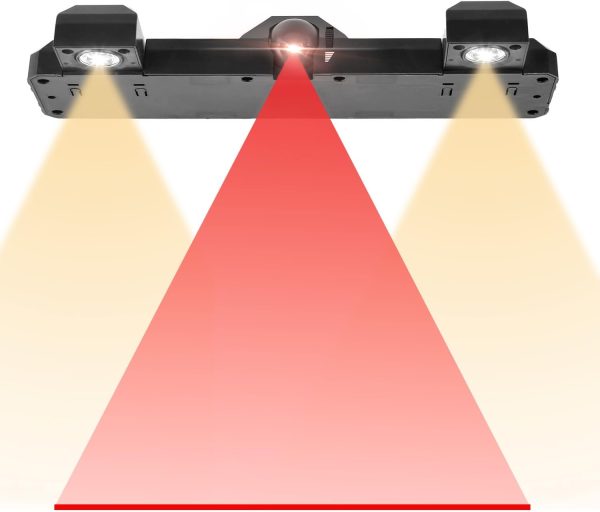 RAYNA GAMES Laser Dart Throw/Toe Line Marker, Adjustable Laser Light for Precise Throws