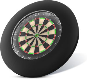 Wild Dog Dart Board Surround Ring with Built-in LED Lighting System