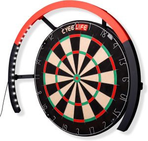 CyeeLife Dartboard Lighting System, 270° White LED Light for Steel Tip Dartboards, Model 10106094
