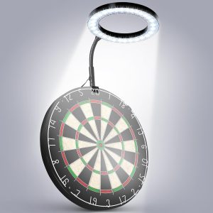 Hiboom CW-Hiboom-1725 Dart Board Light, Portable LED Lighting System for Professional Bristle Dart Boards